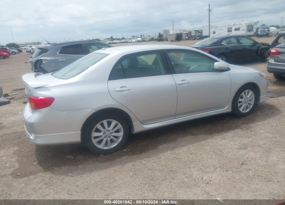 2009 TOYOTA COROLLA S VIN: 1NXBU40EX9Z131292