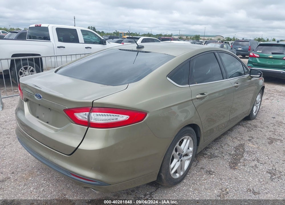 2013 FORD FUSION SE VIN: 3FA6P0H76DR158670