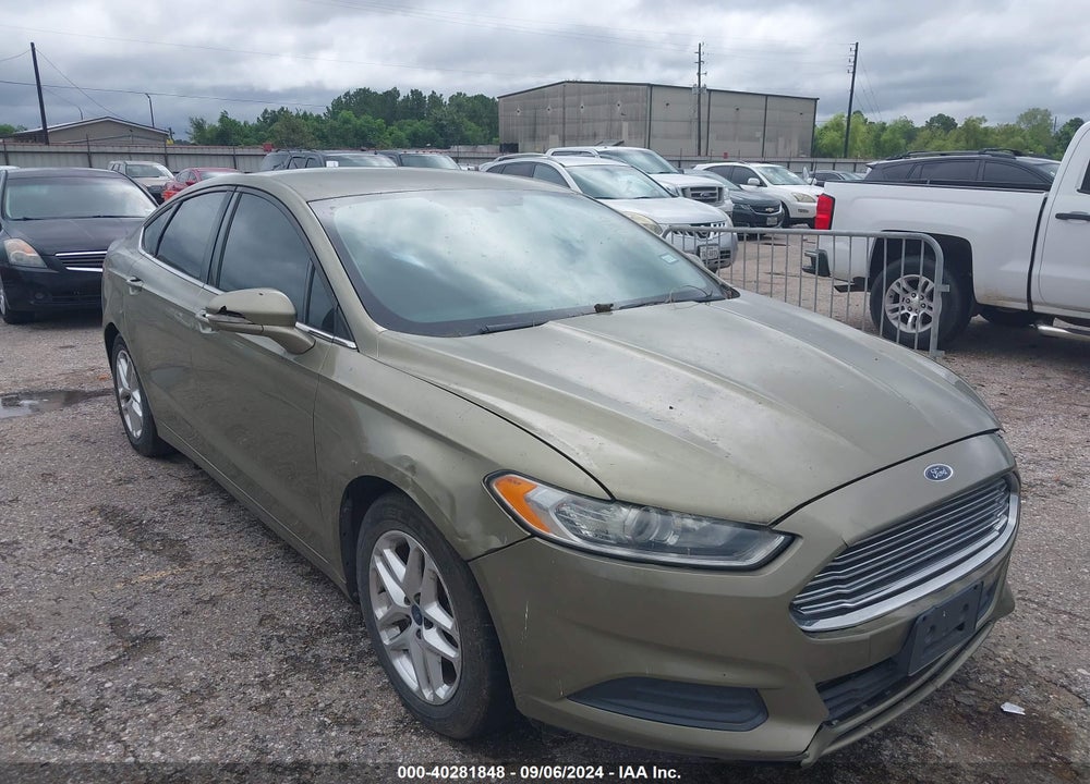 2013 FORD FUSION SE VIN: 3FA6P0H76DR158670