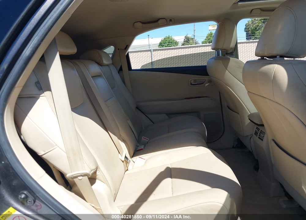 2010 LEXUS RX 450H VIN: JTJBC1BA7A2413855