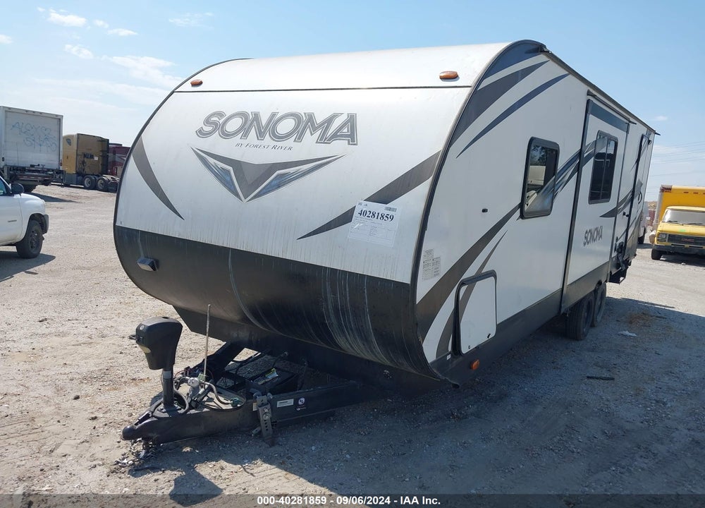 2020 FORET RIVER SONOMA 2202 RB VIN: 4X4TSKZ20LE082272