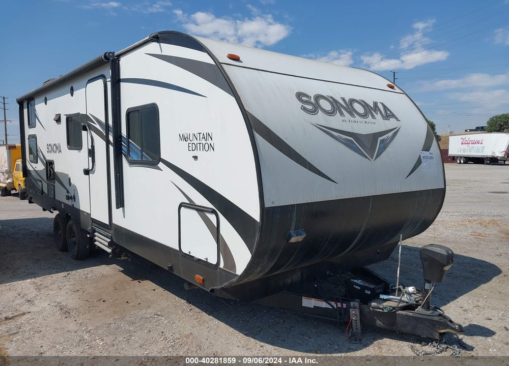 2020 FORET RIVER SONOMA 2202 RB VIN: 4X4TSKZ20LE082272