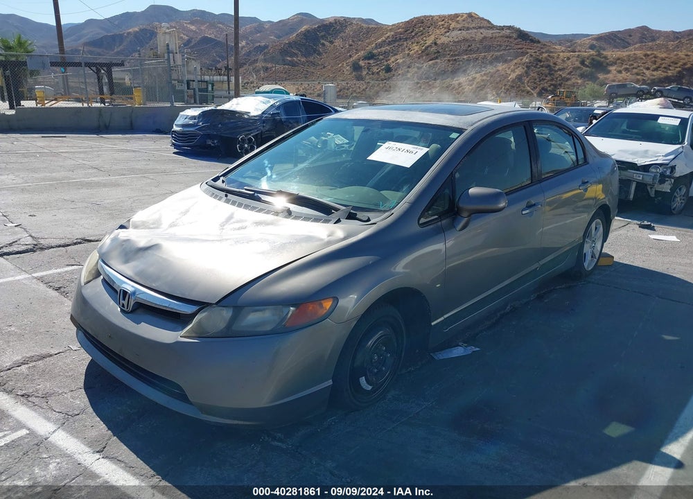 2006 HONDA CIVIC EX VIN: JHMFA15806S009482