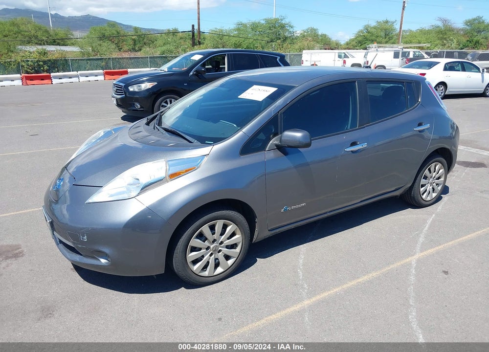 2016 NISSAN LEAF S VIN: 1N4AZ0CP9GC307619