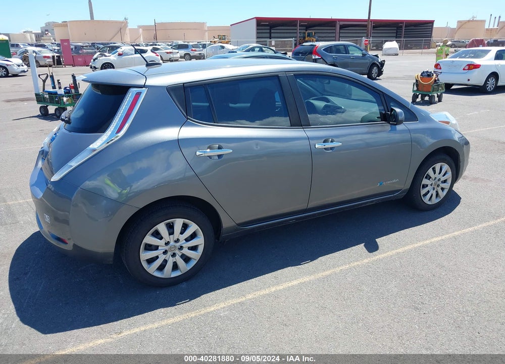 2016 NISSAN LEAF S VIN: 1N4AZ0CP9GC307619