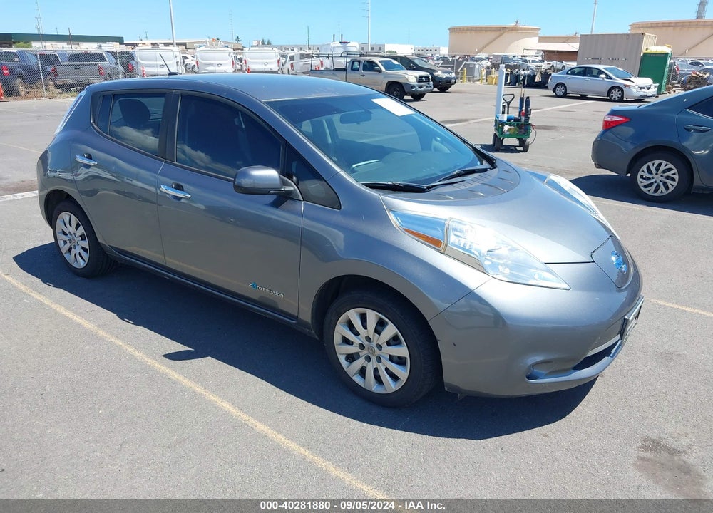 2016 NISSAN LEAF S VIN: 1N4AZ0CP9GC307619