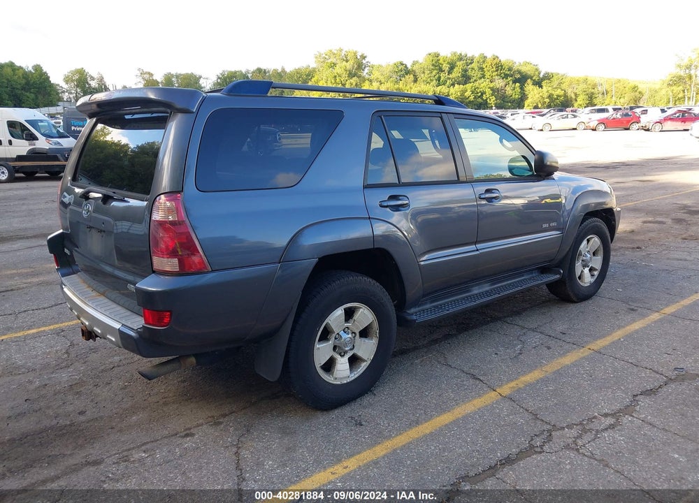 2003 TOYOTA 4RUNNER SR5 V8 VIN: JTEBT14R930021752
