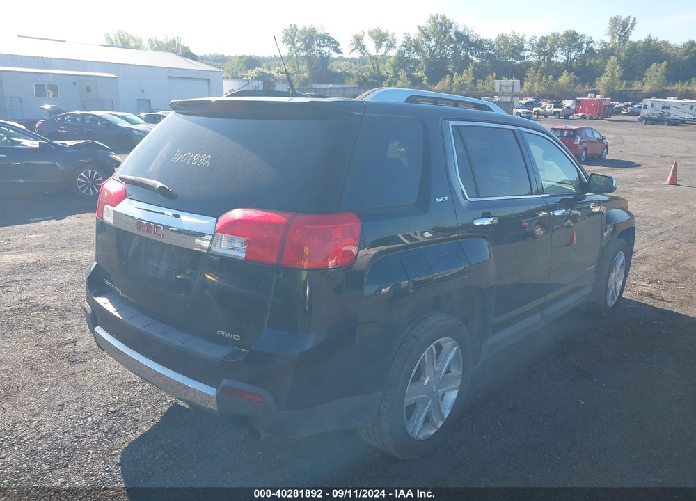 2010 GMC TERRAIN SLT-2 VIN: 2CTFLJEY9A6355784