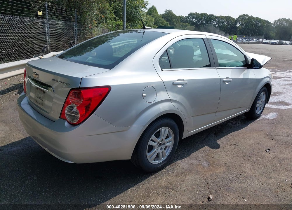 2014 CHEVROLET SONIC LT AUTO VIN: 1G1JC5SH0E4177488