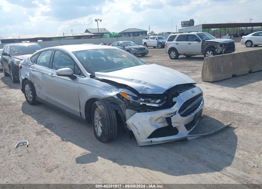 2016 FORD FUSION S VIN: 3FA6P0G79GR185903