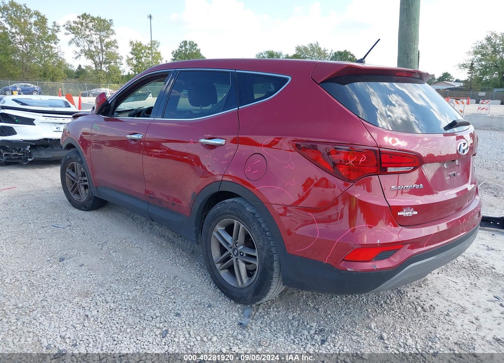 2018 HYUNDAI SANTA FE SPORT 2.4L VIN: 5XYZTDLB4JG541812
