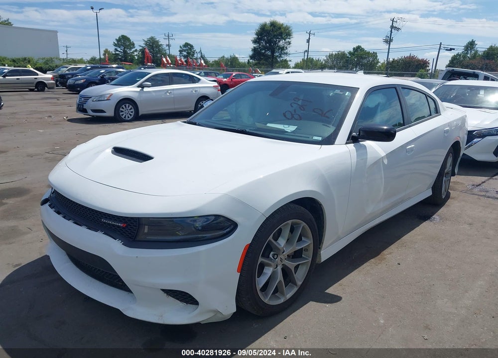 2023 DODGE CHARGER GT VIN: 2C3CDXHG8PH611755