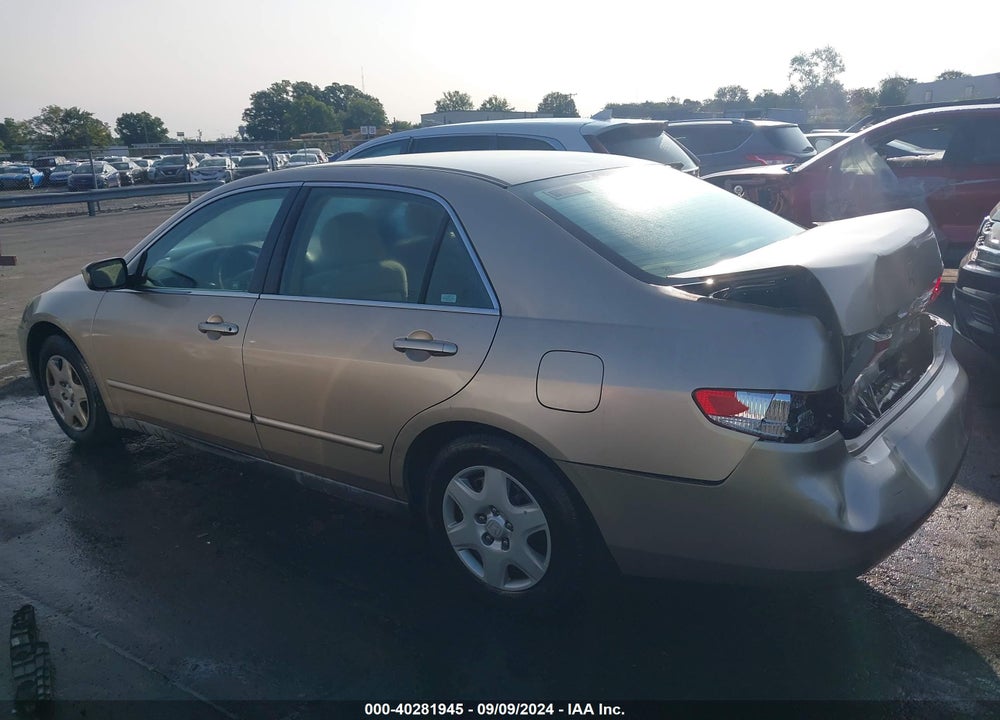 2005 HONDA ACCORD 2.4 LX VIN: 1HGCM56405A060002
