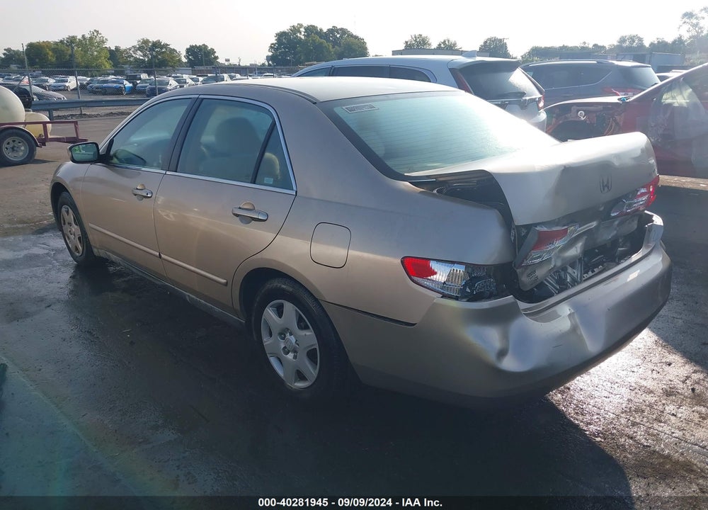 2005 HONDA ACCORD 2.4 LX VIN: 1HGCM56405A060002