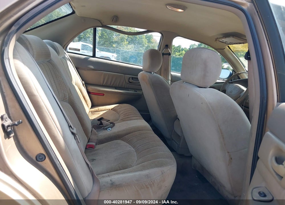 2000 BUICK CENTURY CUSTOM VIN: 2G4WS52J2Y1301534