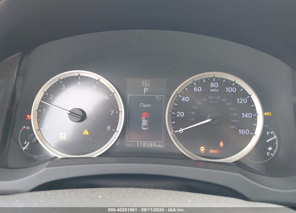 2015 LEXUS IS 250 VIN: JTHBF1D26F5053790