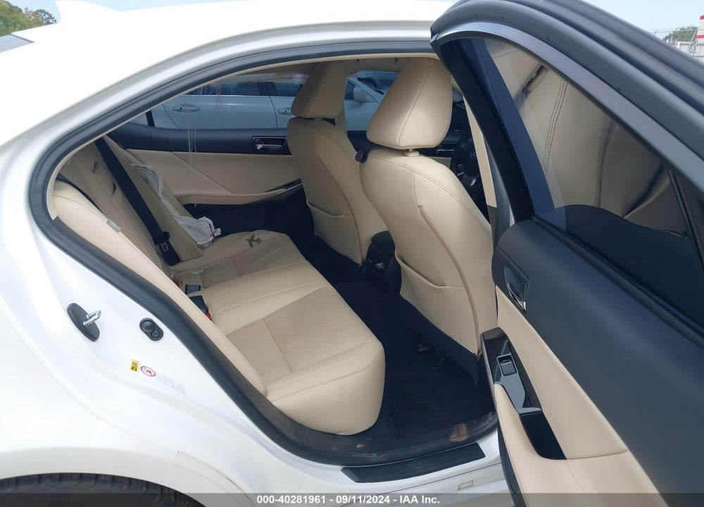 2015 LEXUS IS 250 VIN: JTHBF1D26F5053790