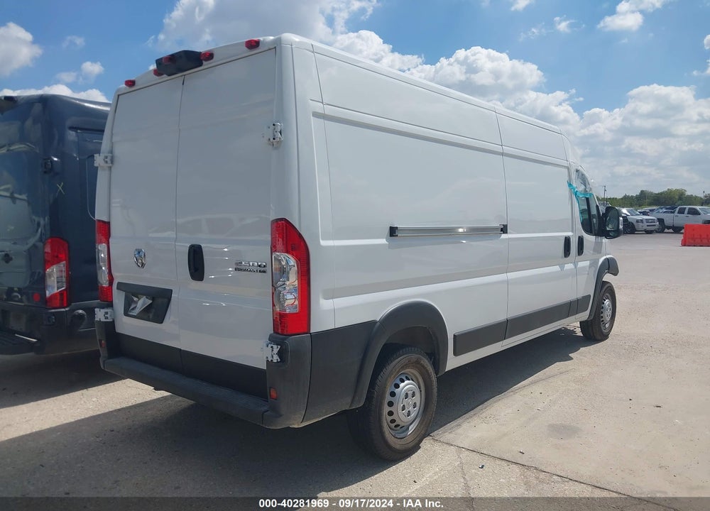2024 RAM PROMASTER 2500 TRADESMAN HIGH ROOF 159 WB W/PASS SEAT VIN: 3C6LRVDG7RE136984
