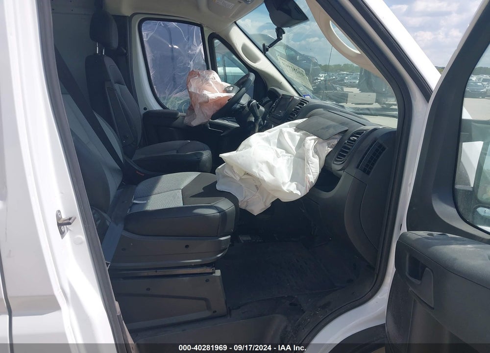 2024 RAM PROMASTER 2500 TRADESMAN HIGH ROOF 159 WB W/PASS SEAT VIN: 3C6LRVDG7RE136984