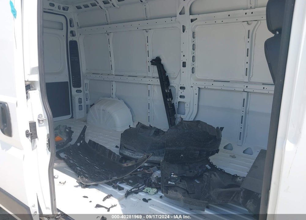 2024 RAM PROMASTER 2500 TRADESMAN HIGH ROOF 159 WB W/PASS SEAT VIN: 3C6LRVDG7RE136984