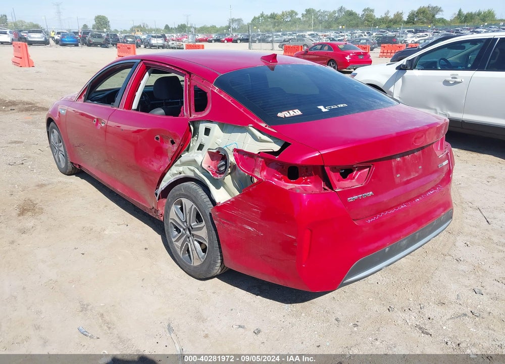 2017 KIA OPTIMA HYBRID EX VIN: KNAGU4LE0H5014011