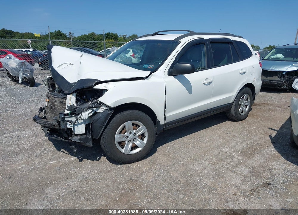 2009 HYUNDAI SANTA FE GLS VIN: 5NMSG73D99H259188