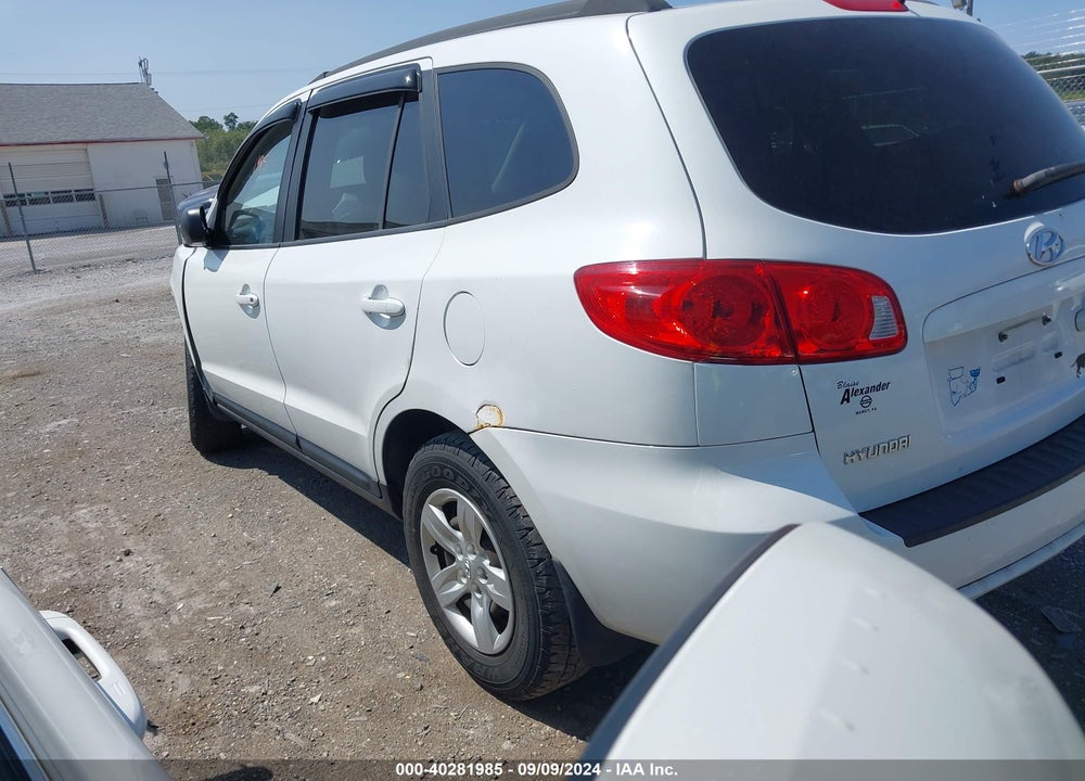 2009 HYUNDAI SANTA FE GLS VIN: 5NMSG73D99H259188