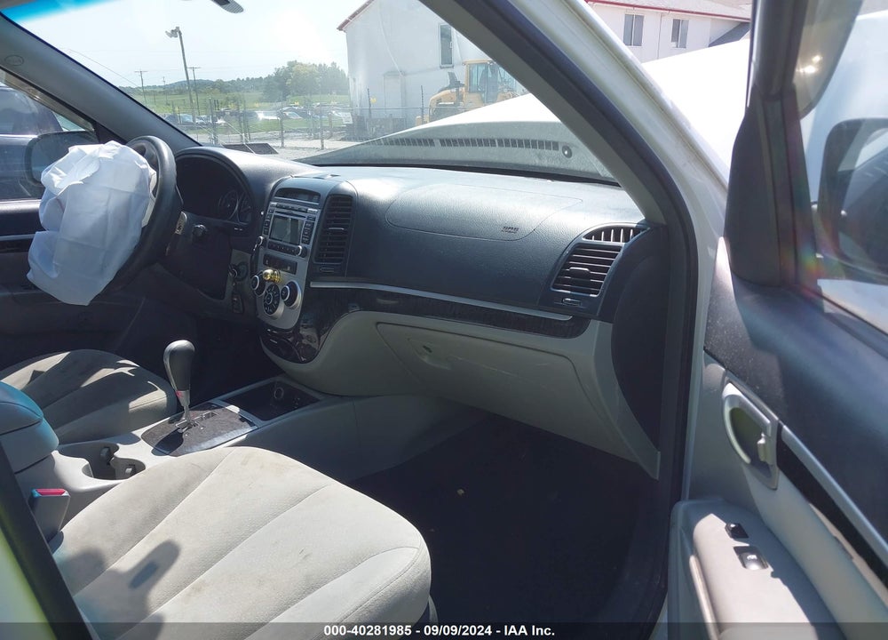 2009 HYUNDAI SANTA FE GLS VIN: 5NMSG73D99H259188