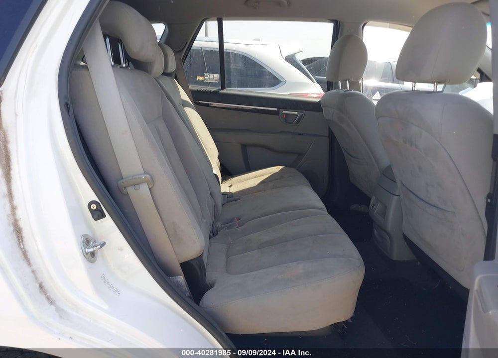 2009 HYUNDAI SANTA FE GLS VIN: 5NMSG73D99H259188