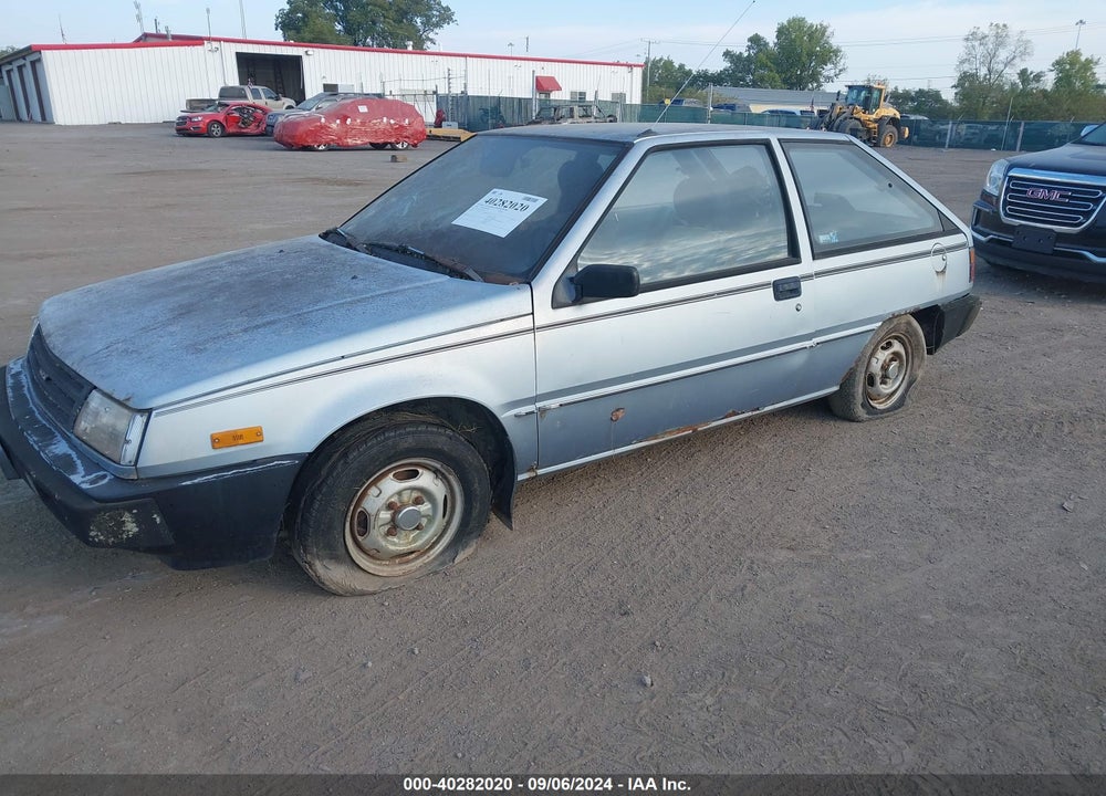 1988 PLYMOUTH COLT E VIN: JP3BA24K4JU034045