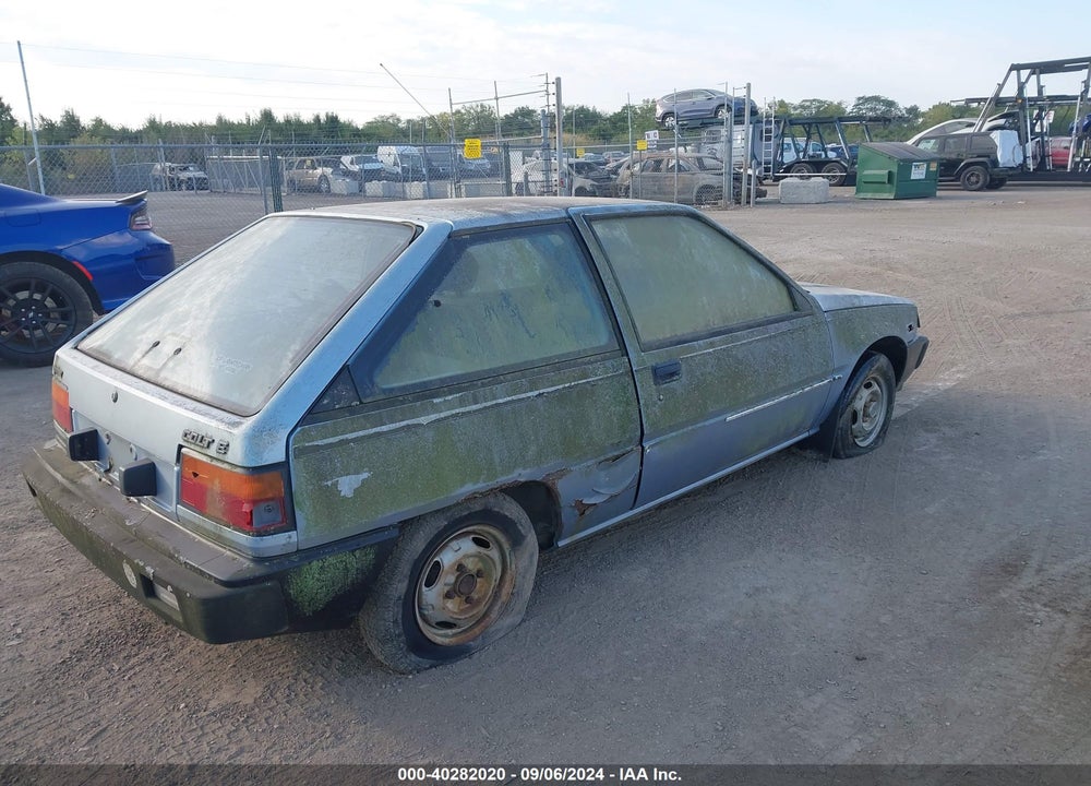 1988 PLYMOUTH COLT E VIN: JP3BA24K4JU034045