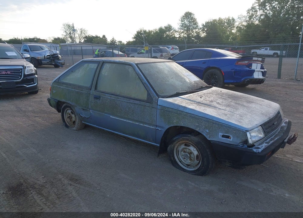 1988 PLYMOUTH COLT E VIN: JP3BA24K4JU034045