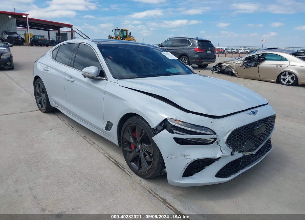 2022 GENESIS G70 3.3T RWD VIN: KMTG54TE8NU090305