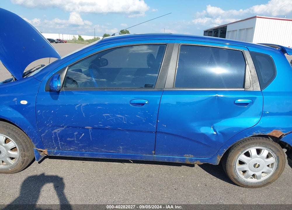 2005 CHEVROLET AVEO LT VIN: KL1TG62695B345043