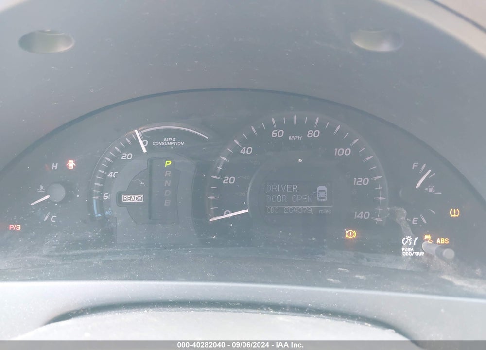 2007 TOYOTA CAMRY HYBRID VIN: 4T1BB46K57U023498