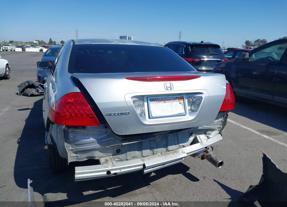 2007 HONDA ACCORD 2.4 SE VIN: 1HGCM563X7A223359