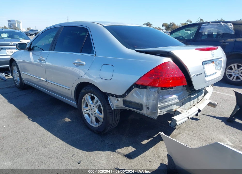 2007 HONDA ACCORD 2.4 SE VIN: 1HGCM563X7A223359