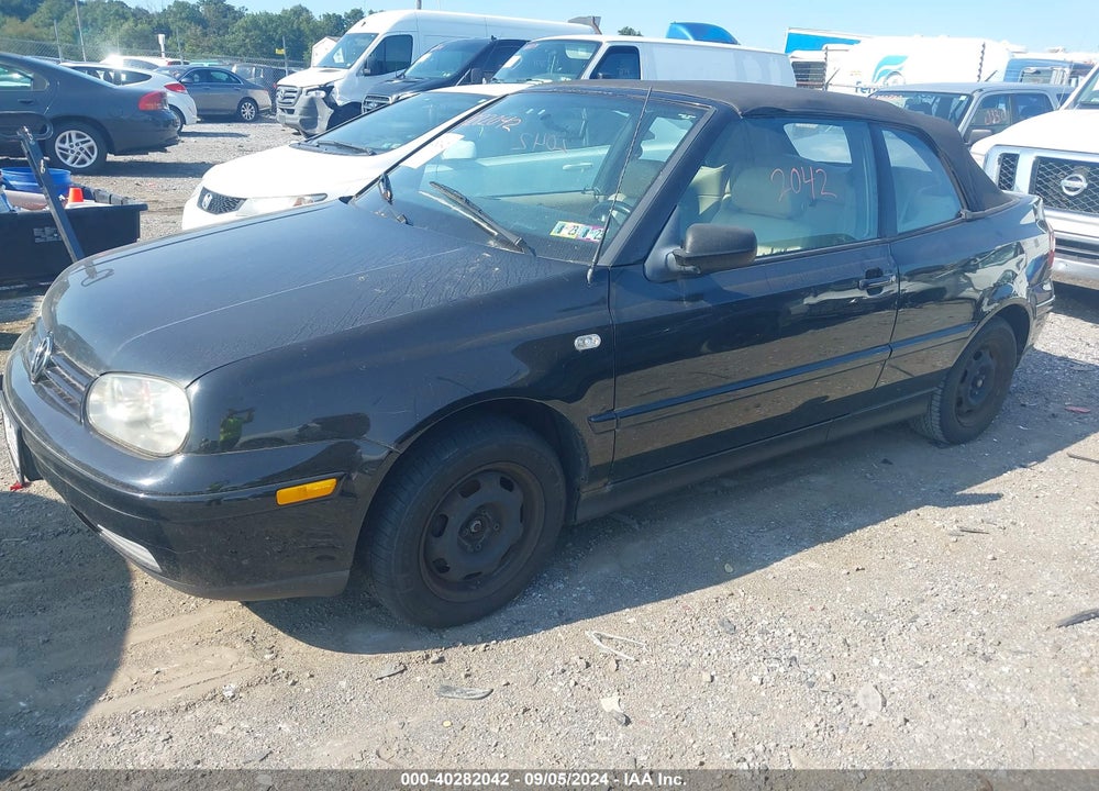 2002 VOLKSWAGEN CABRIO VIN: 3VWDC21V12M810460