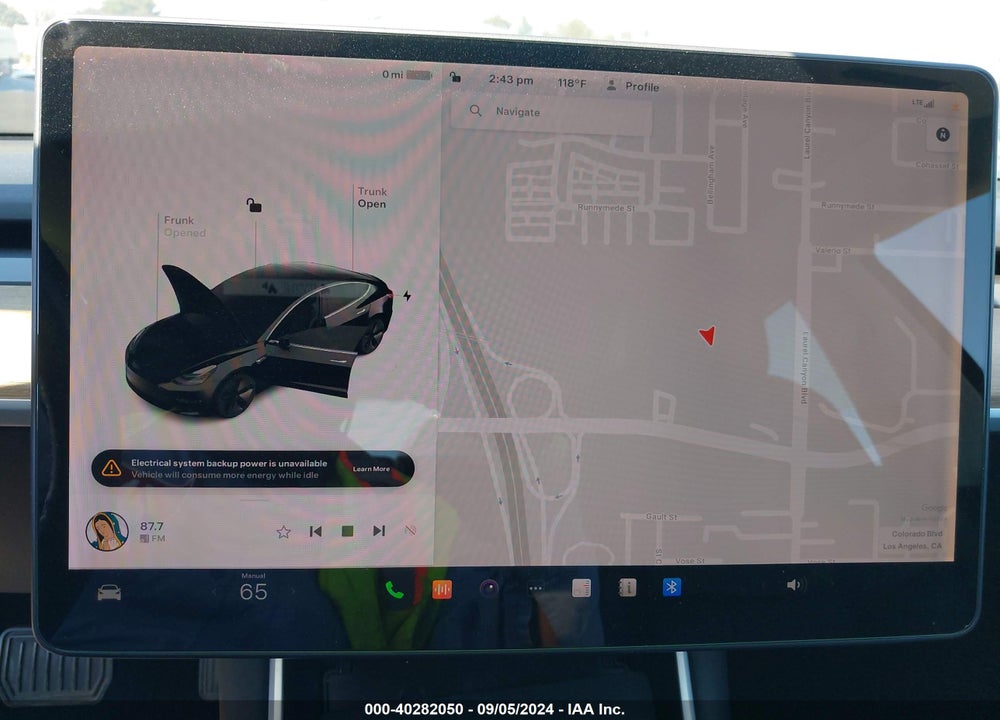 2019 TESLA MODEL 3 LONG RANGE/MID RANGE/STANDARD RANGE/STANDARD RANGE PLUS VIN: 5YJ3E1EAXKF397646