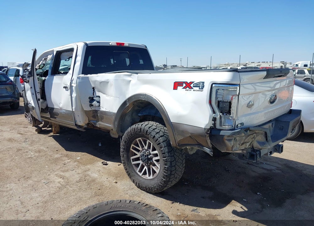2018 FORD F-350 KING RANCH VIN: 1FT8W3BT7JEC06284