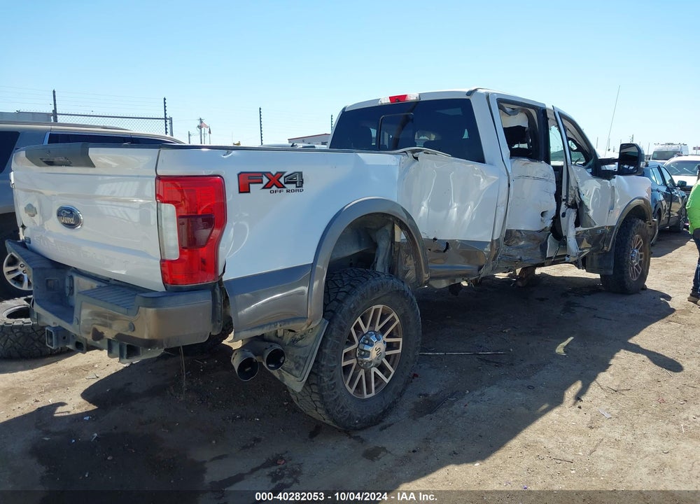 2018 FORD F-350 KING RANCH VIN: 1FT8W3BT7JEC06284