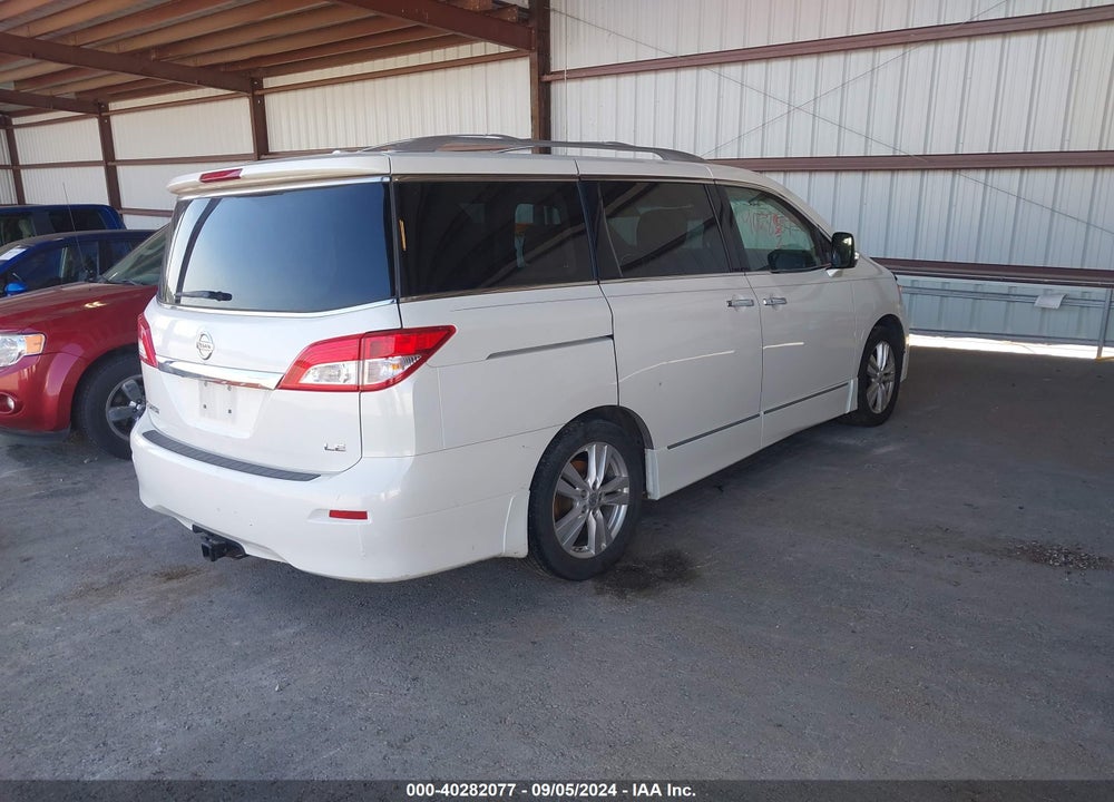 2012 NISSAN QUEST LE VIN: JN8AE2KP2C9036787