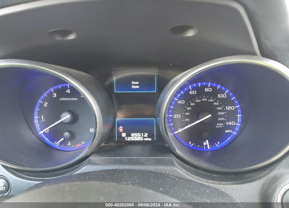 2019 SUBARU OUTBACK 2.5I TOURING VIN: 4S4BSATC8K3249982