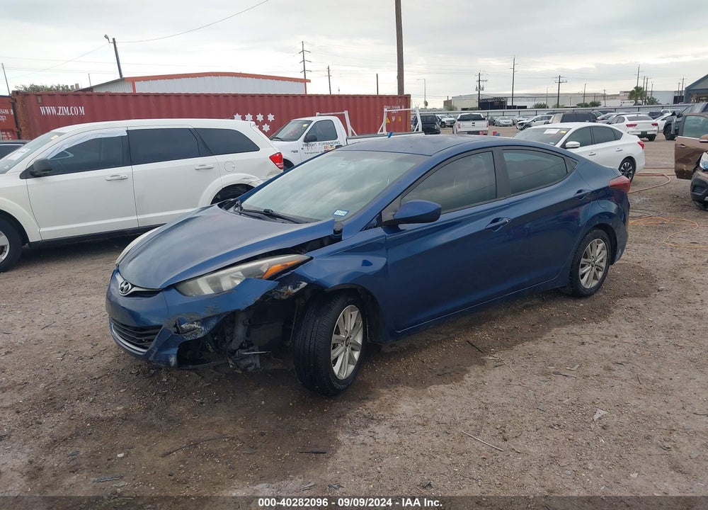 2015 HYUNDAI ELANTRA SE VIN: KMHDH4AE0FU267244