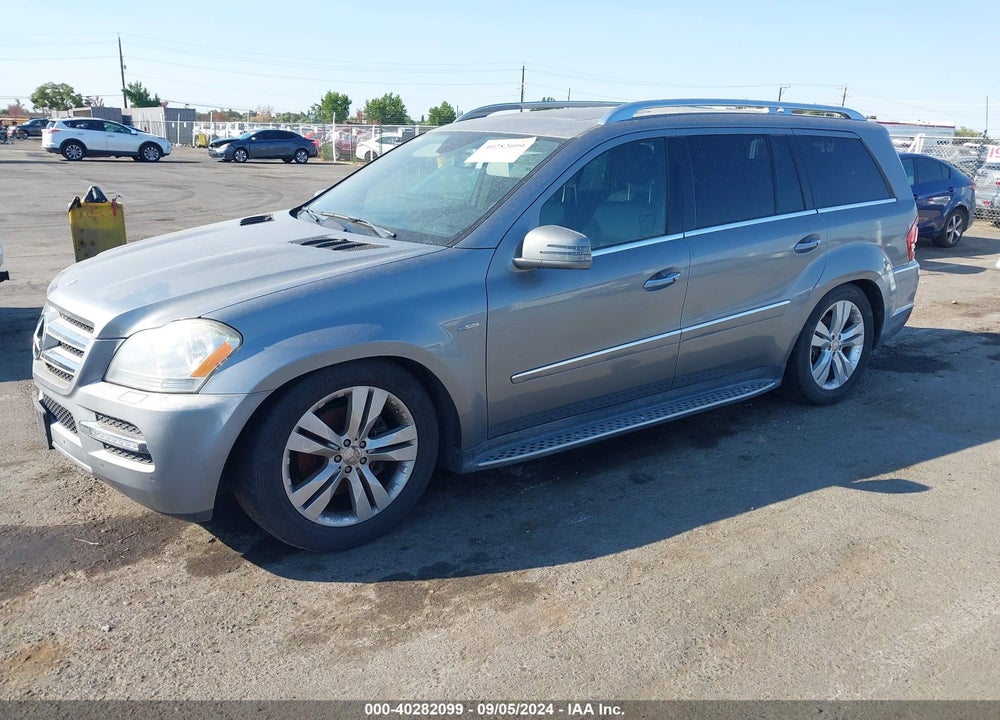 2012 MERCEDES-BENZ GL 350 BLUETEC 4MATIC VIN: 4JGBF2FE3CA769415