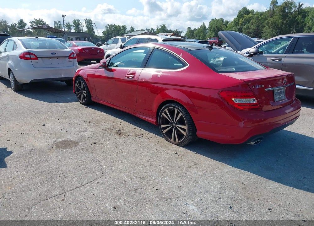 2014 MERCEDES-BENZ C 250 VIN: WDDGJ4HBXEG288865