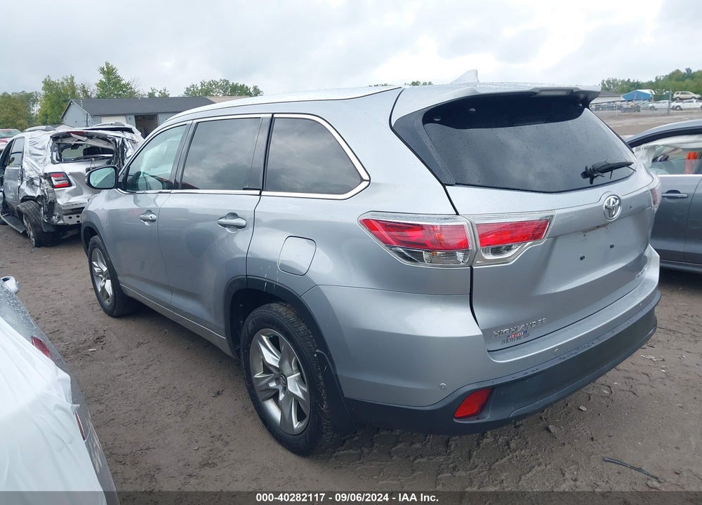 2016 TOYOTA HIGHLANDER LIMITED V6 VIN: 5TDDKRFH0GS294522
