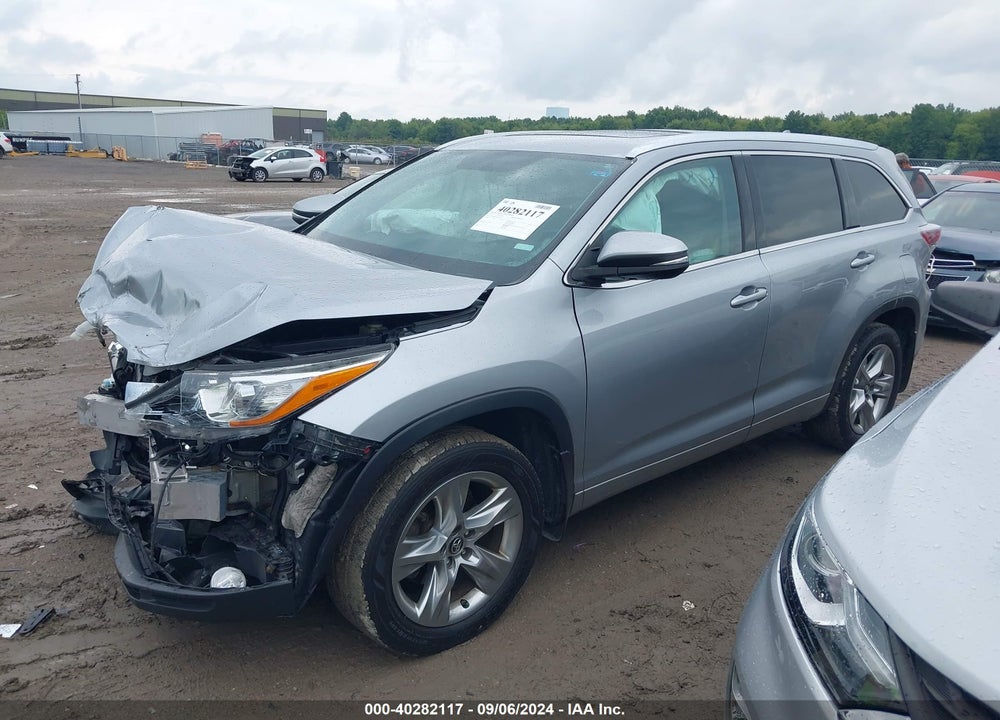 2016 TOYOTA HIGHLANDER LIMITED V6 VIN: 5TDDKRFH0GS294522