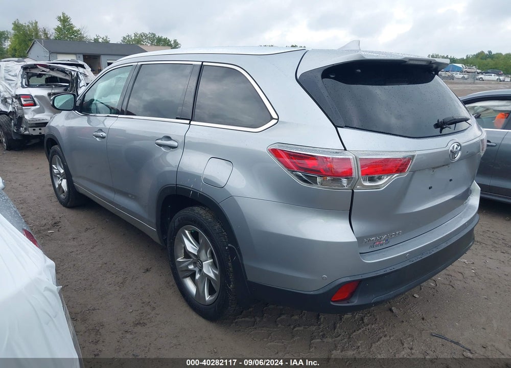 2016 TOYOTA HIGHLANDER LIMITED V6 VIN: 5TDDKRFH0GS294522