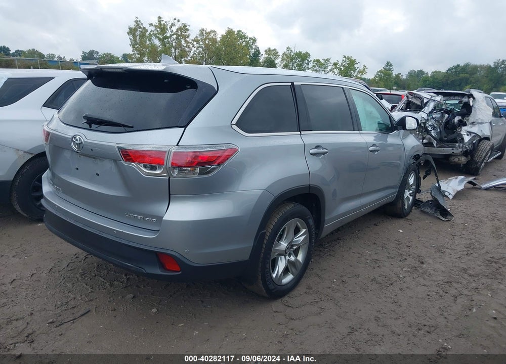 2016 TOYOTA HIGHLANDER LIMITED V6 VIN: 5TDDKRFH0GS294522